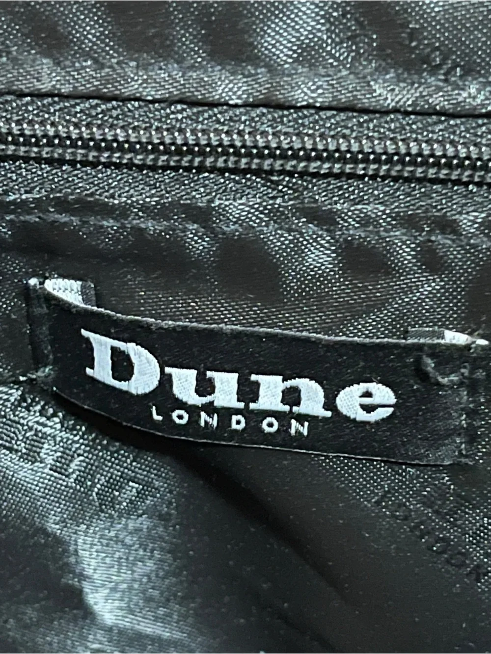 Dune London Zebra Calf Hair Brown Satchel Bag